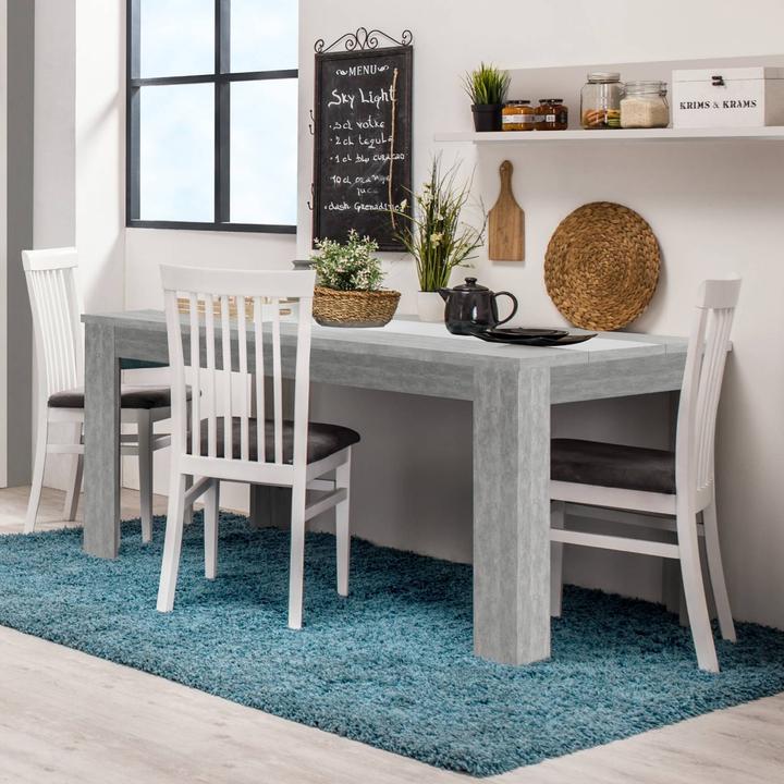 Produktbild Homestyle4u Esszimmertisch Holztisch (135 x 80 x 75 cm)
