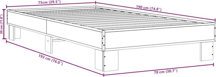 Actual product image VidaXL Katleen (90 x 200 cm)