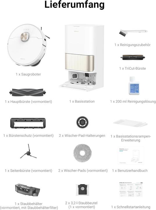 Immagine prodotto Dreame L40 Ultra (Robot aspirapolvere)