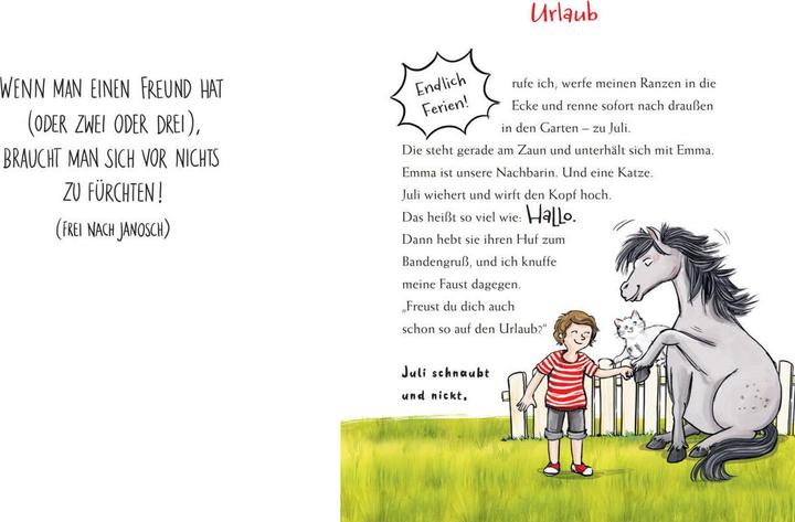 Produktbild Ferien mit Juli (Deutsch, Petra Eimer, 2022)