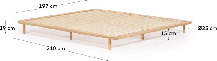 Immagine prodotto Kave Home Anielle (180 x 200 cm)