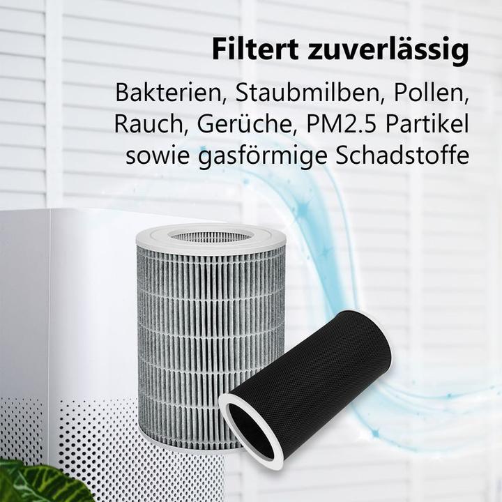 Produktbild Hermex Alternatives HEPA- & Aktivkohlefilter-Set zu Xiaomi Mi Air Purifier 3H (1 x)