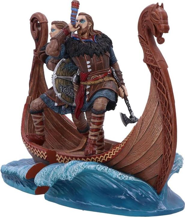 Produktbild Nemesis Now Assassin's Creed Valhalla serre-livres Vikings (42 x 41 x 31 cm)