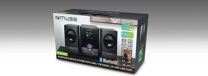 Produktbild Muse M-50 DBT (Bluetooth, WLAN, CD Player, 2x 15 W)