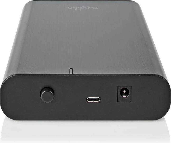 Image du produit Nedis Boîtier pour disque dur | 3.5 " | USB 3.1 Gen1 | USB Type-A / USB Type-C™ | Notebook / PC | Alumini (3.5")