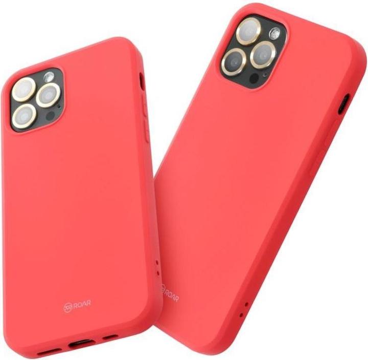 Actual product image Roar Back panel cover case COLORFUL JELLY for IPHONE 16 Pro Max peach pink (Apple iPhone 16 Pro Max)