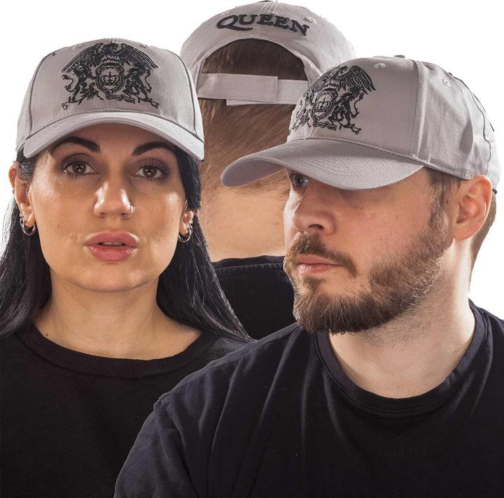 Queen Black Classic Crest Baseball Cap