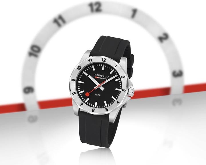 Produktbild Mondaine MSN.42120.RB Numeri (Swiss Made, 42 mm)