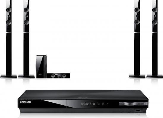 Produktbild Samsung HT-E5550, 5.1 Blu-ray Heimkino, 1000W, 3D, DLNA WiFi (1 W)