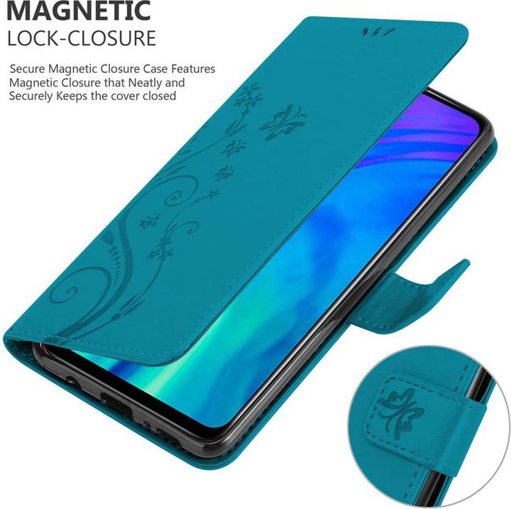 Image du produit Cadorabo Couverture du livre de fleurs (Honor 20 Lite)