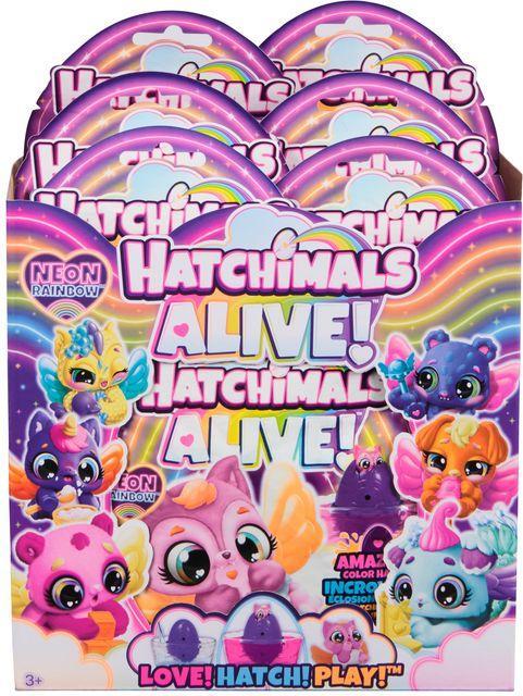 Productafbeelding Hatchimals Alive Neon Rainbow