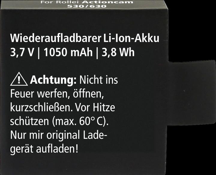 Produktbild Rollei externes Ladegerät mit 2 Akkus f. AC 530/630 (Kamera Akku Ladegerät)