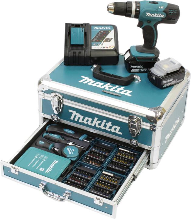 Produktbild Makita DHP453RFX2 Set (Akkubetrieb)