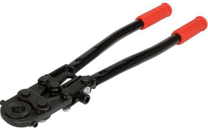 Produktbild Yato Profi Rohrpresszange 4-teilig, für Verbundrohre PE RT PEX Al PEX PEX-AI-PEX Aluminium, 16-26 mm (57 mm)