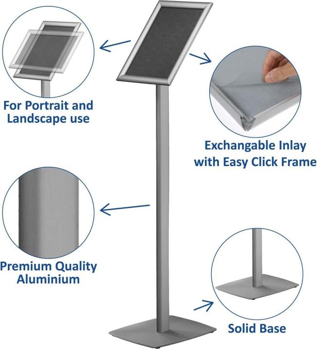 Actual product image Europel Brochure stand (A4)