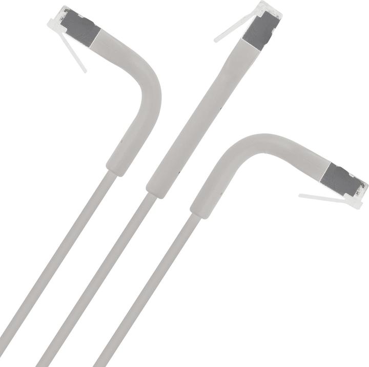 Produktbild Intellinet Cat6a F/FTP FlexiBoot Slim Netzwerk-Patchkabel, 2 m, grau (F/FTP, CAT6a, 2 m)