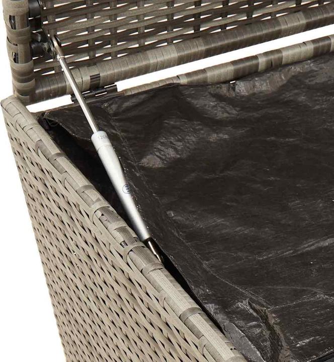 Produktbild VidaXL Gartentruhe mit Rollen 190L