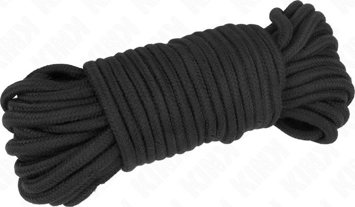 Actual product image Kink Cotton Rope 20 Metres Black