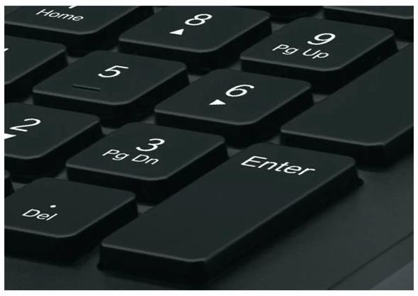 Actual product image Logitech K280e (US, Cable)