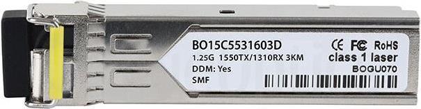 Immagine prodotto BlueOptics Ricetrasmettitore SFP compatibile Ubiquiti Networks UACC-OM-SM-1G-S-1550 BO15C5531603D, LC-Simplex
