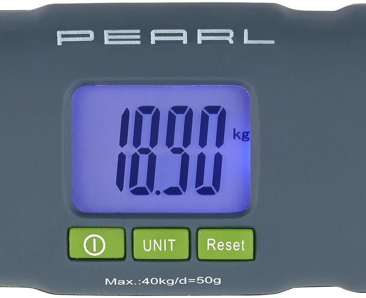 Actual product image Pearl Digital luggage scale with LCD display and tare function (Luggage scale)