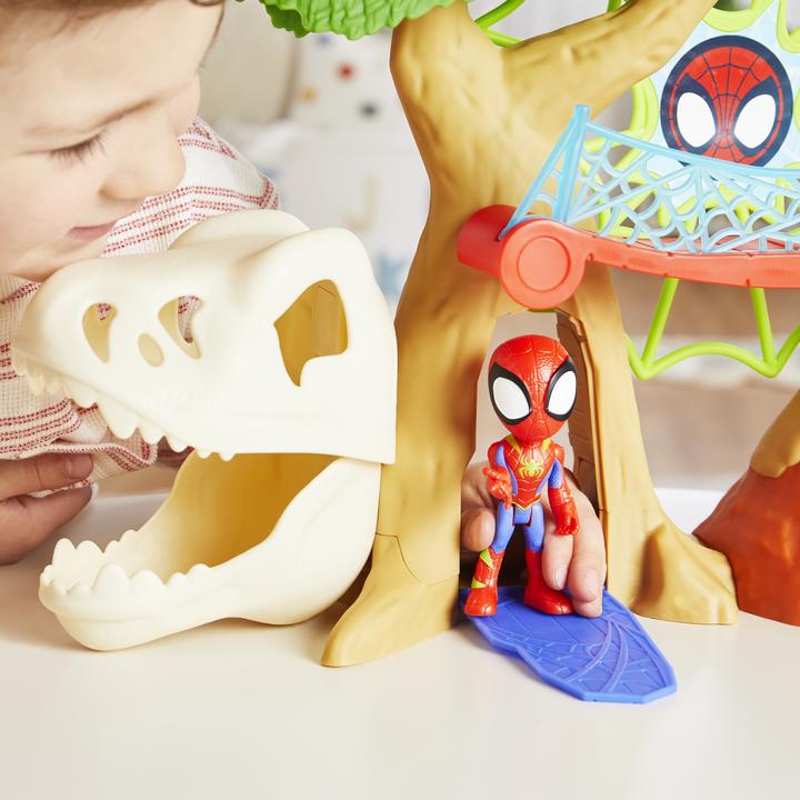 Produktbild Hasbro Saf Dinowebs Treehouse