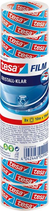 tesa tesafilm 8x ruban adhésif CRISTAL-KLAR (19 mm)