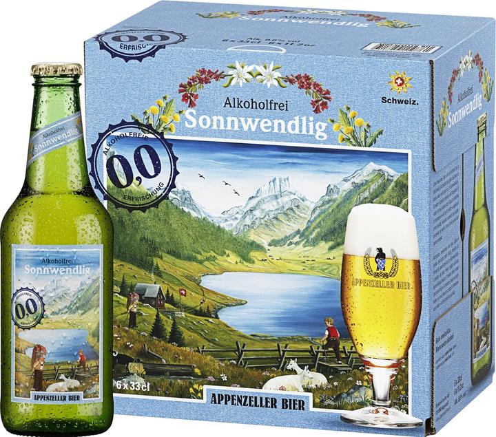 Actual product image Appenzeller Bier Appenzell Sonnwendlig (6 x 33 cl)