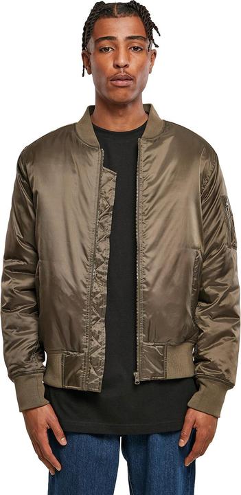 Actual product image Build Your Brand Contrast Bomber Jacket (3XL)