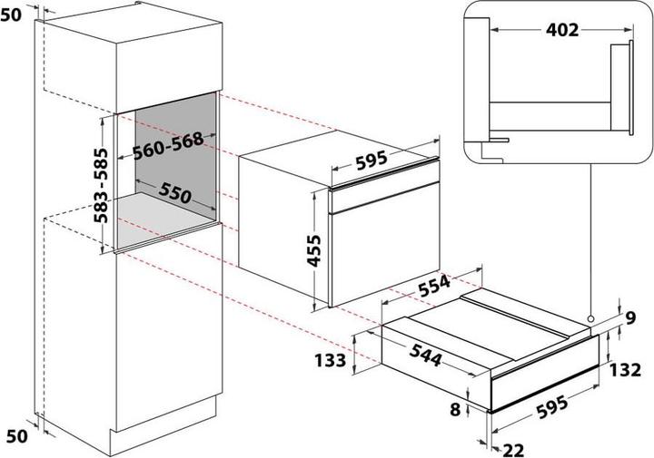 Produktbild Whirlpool WD 142/IXL