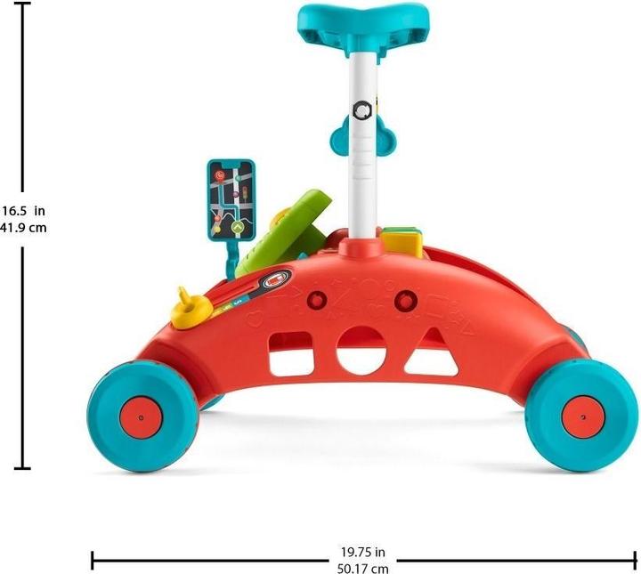 Actual product image Fisher-Price LL Pchacz Małego Kierowcy 2w1 HJP44 MATTEL (Czech, Polish, Hungarian, English, Slovak)