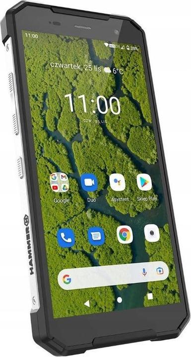 Produktbild Myphone HAMMER EXPLORER PLUS Silver smartphone (64 GB, Silber, 5.72", Dual SIM, 13 Mpx, 4G)