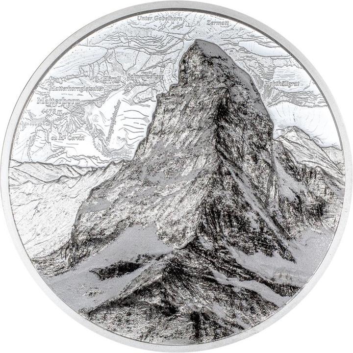 Actual product image CIT Coin Invest Silber Matterhorn 1 oz PP - Ultra High Relief 2025 (999.90, 2025)