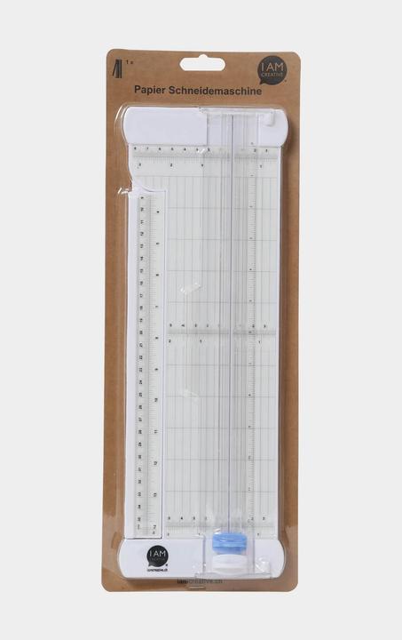 Image du produit I Am Creative Massicot pour papier, massicot pour couper et plier le papier avec un seau escamotable. (A3)
