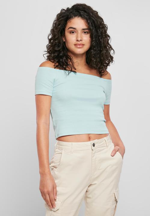Image du produit Urban Classics Ladies Off Shoulder Rib Tee (4XL)