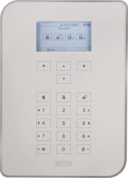 Actual product image Abus Security Centre Secvest wireless alarm system open FUAA50100