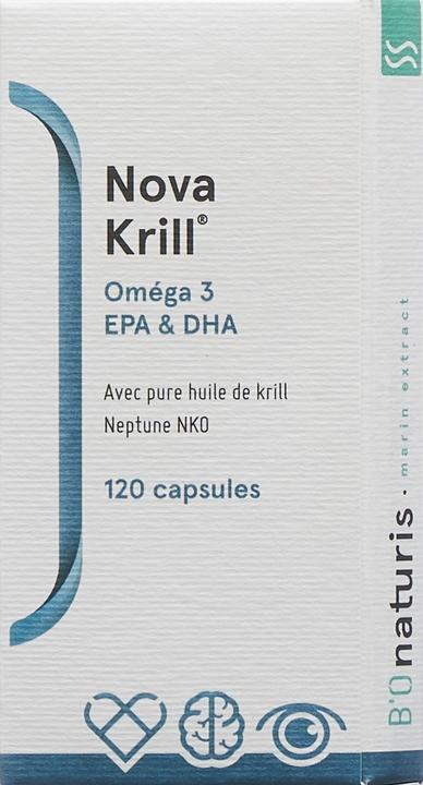Produktbild B'Onaturis Novakrill Nko Krillöl (120 Stück, Kapseln, 0.50 g)