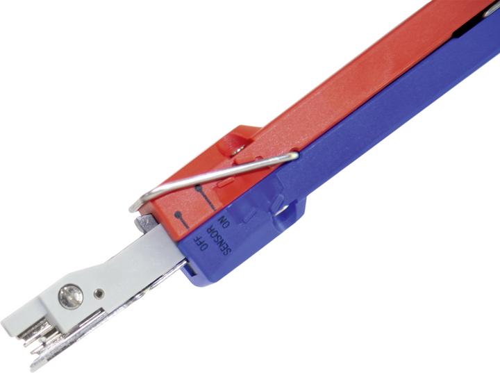 Produktbild Weicon Anlegewerkzeug LSA Sensor No.40 blau/rot (185 mm)