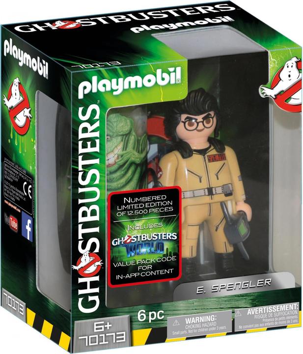 Produktbild Playmobil Ghostbusters Sammlerfigur E. Spengler (70173, Playmobil Ghostbusters)