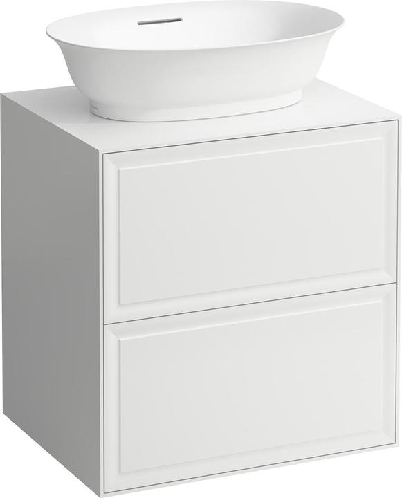 Laufen The New Classic Sideboard, 2 Schubladen, 575x455x600mm, zu WT-Schale H812852/3, H406002085