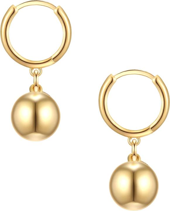 Immagine prodotto Lulu & Jane Orecchini da donna a sfera in metallo - 35772 (Lega metallica)