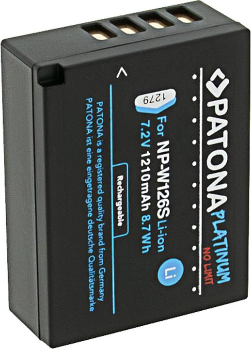 Image du produit Patona Pile au platine Fuji NP-W126S (Batterie de l'appareil photo)