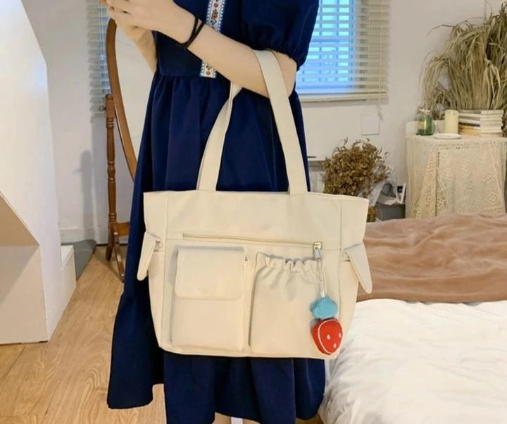 Immagine prodotto Only-Bags.Store Borsa Messenger Borsa Preppy Student Book Bag Borsa a tracolla in nylon Borsetta per pendolari