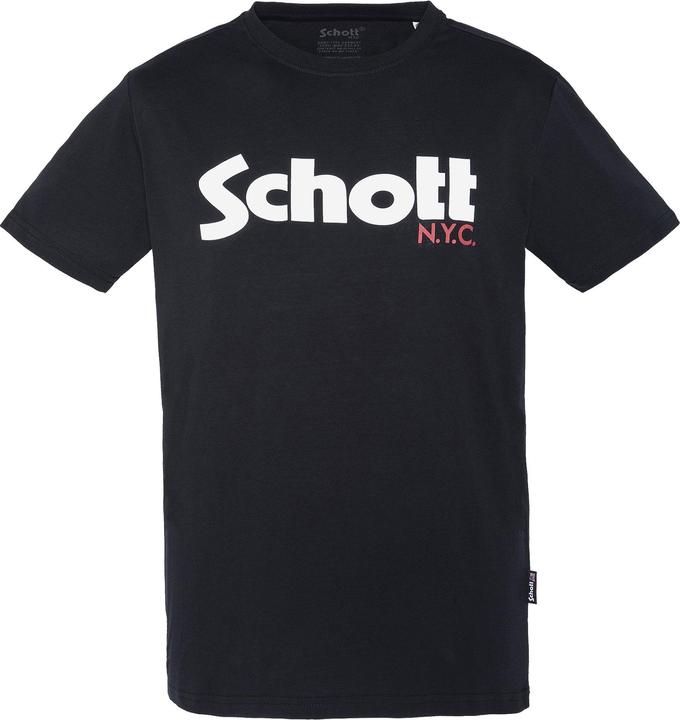 Schott T-Shirt Logo Kurzarmshirt