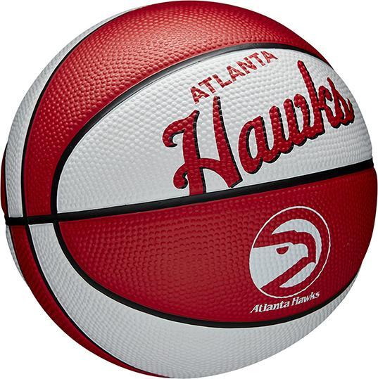 Wilson Nba Team Retro Basketball Mini Atl Hawks (3)