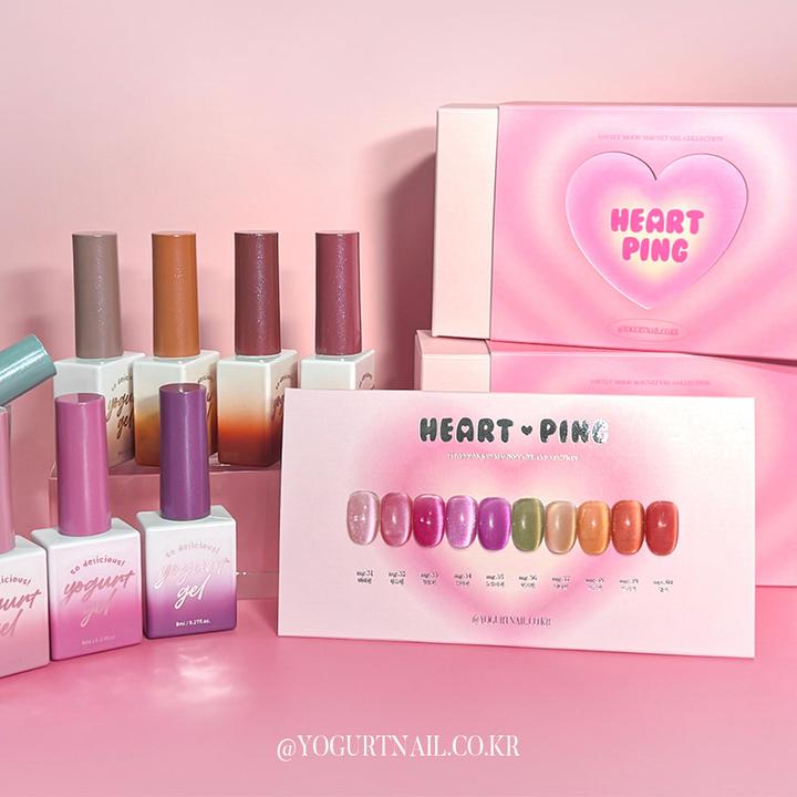 Yogurt Heart Ping Collection (Multicolor, UV-Gel Lack)