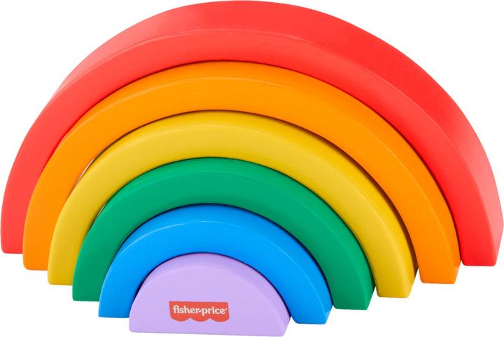 Fisher-Price Stapelbarer Holz-Regenbogen