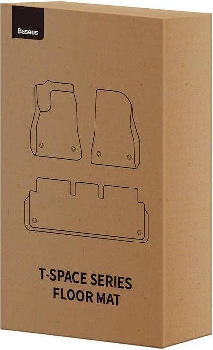 Produktbild Baseus 6-Piece Floor Mat for Tesla T-Space Series (black)