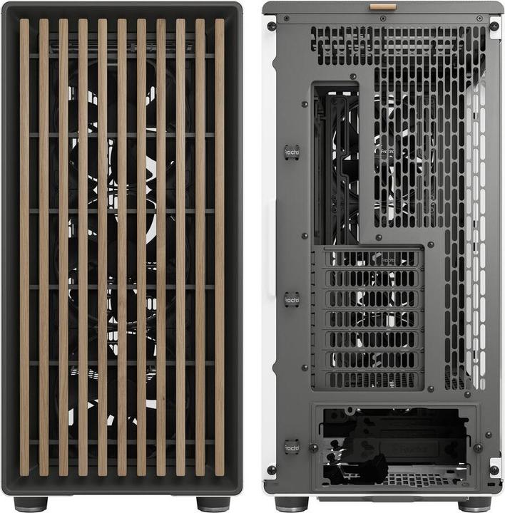 Produktbild Fractal Midi North XL RC Chalk White TG clear (ATX, Mini-ITX, mATX)