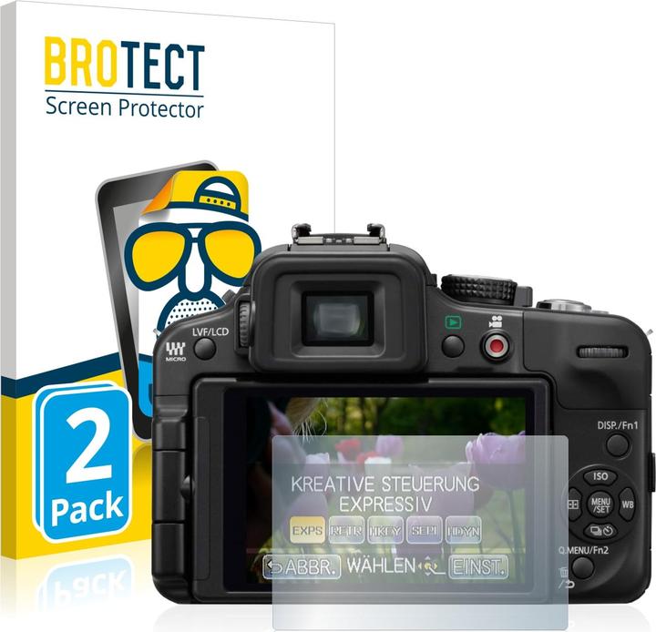 Produktbild BROTECT Entspiegelungs-Schutzfolie Displayschutz Matt (Displayschutz, Lumix DMC-G3)